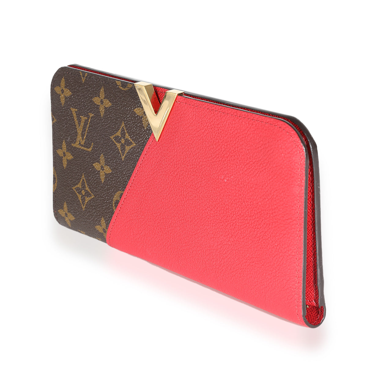 Cherry Monogram Canvas Kimono Wallet