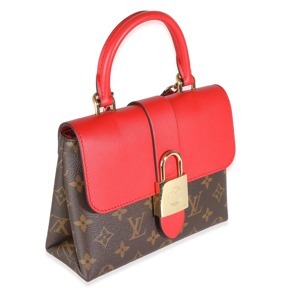 Coquelicot Monogram Canvas Locky BB