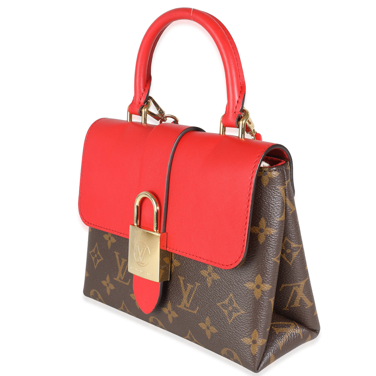 Coquelicot Monogram Canvas Locky BB