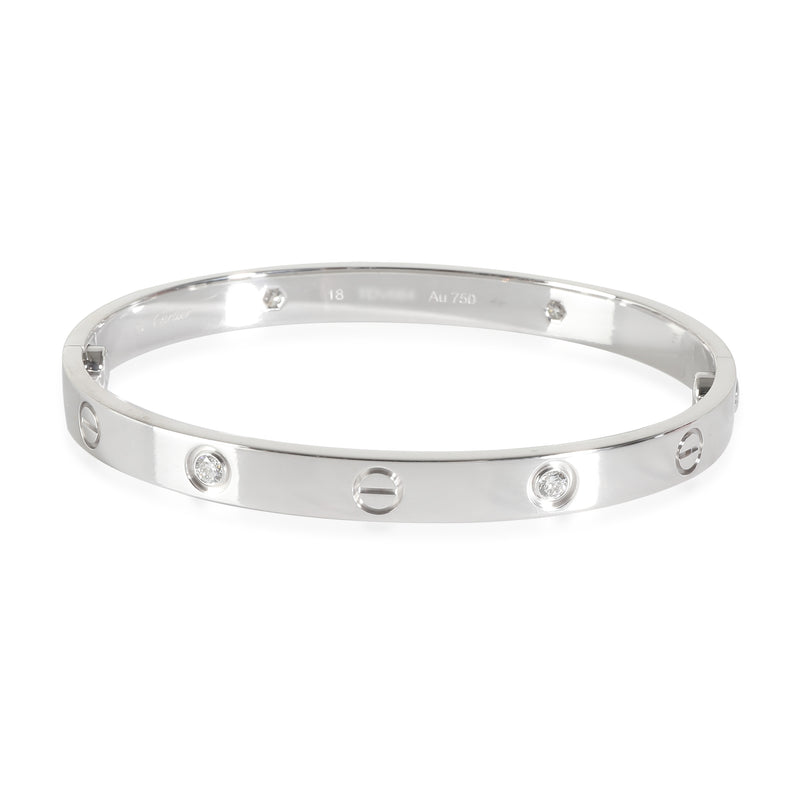 Love Bracelet, Diamonds (White Gold)