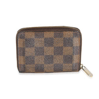 Damier Ebene Canvas Zippy Coin Purse