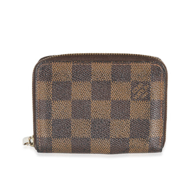 Damier Ebene Canvas Zippy Coin Purse