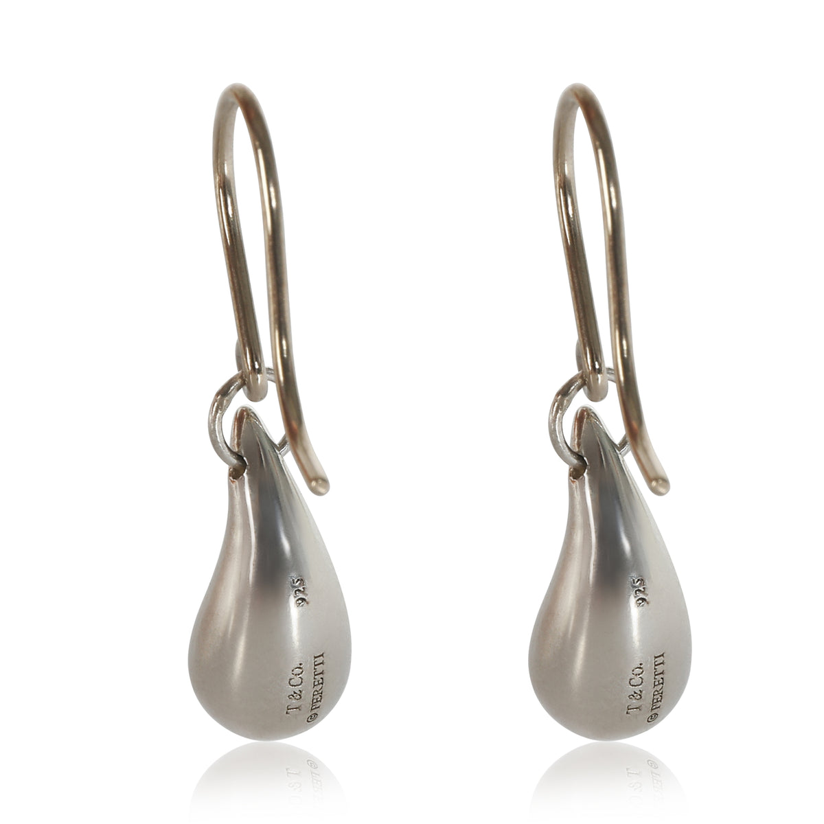 Elsa Peretti Tear Drop Earring in  Sterling Silver