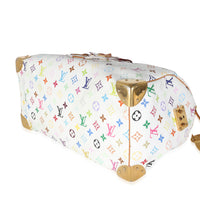 White Multicolor Canvas Speedy 40