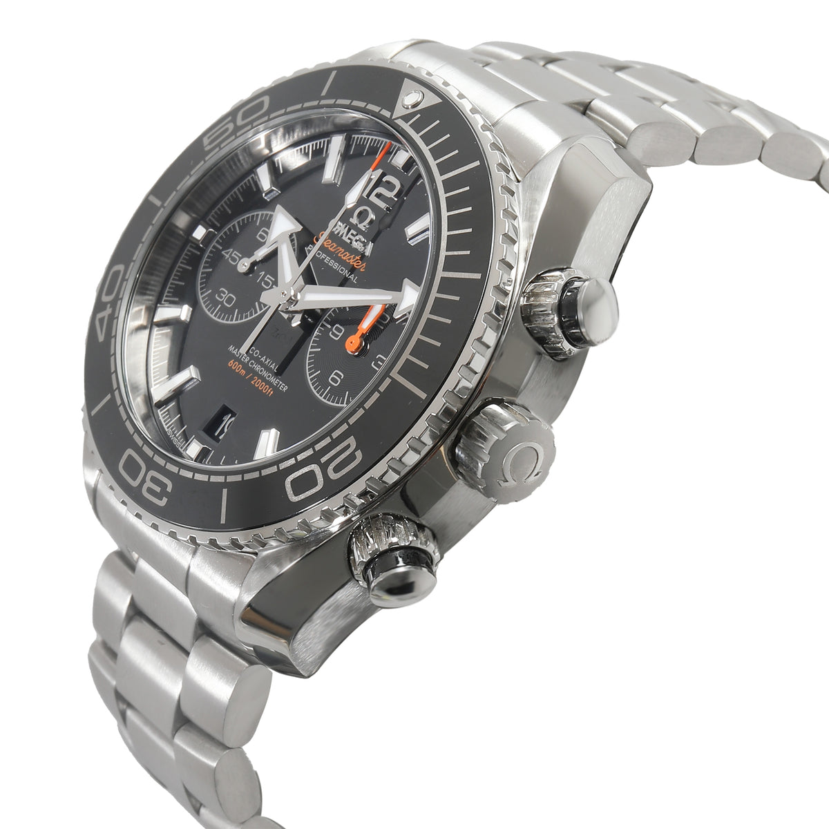 Seamaster Planet Ocean Chrono 215.30.46.51.01.001 Mens Watch in  Stainles