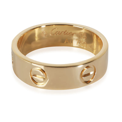 Love Ring in 18k Yellow Gold