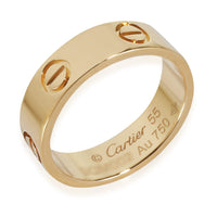 Love Ring in 18k Yellow Gold