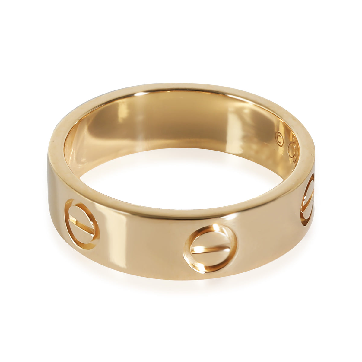 Love Ring in 18k Yellow Gold