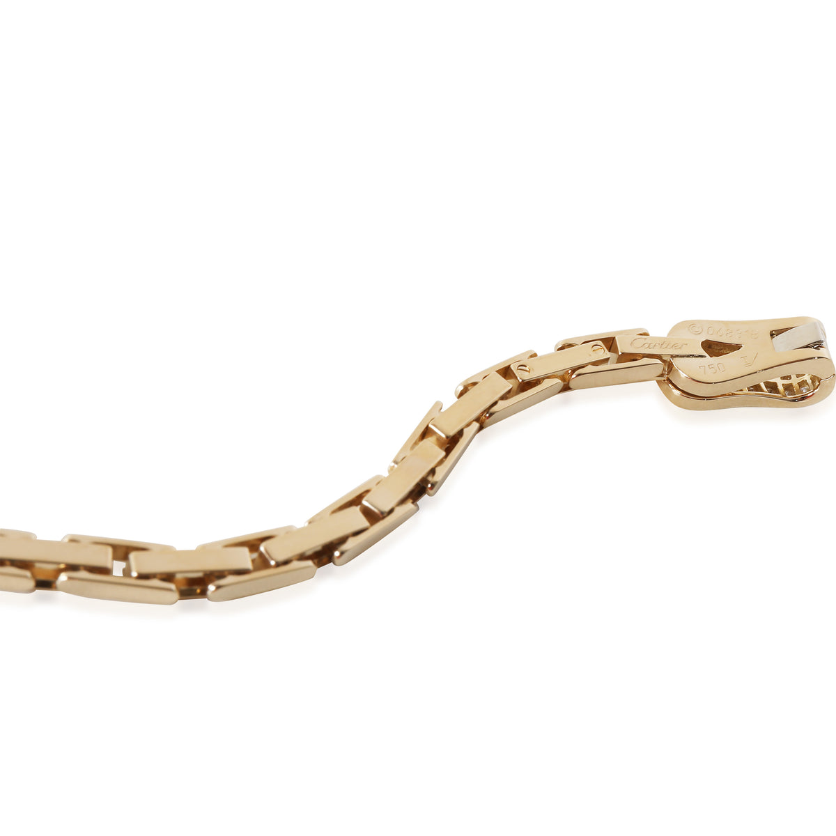 Agrafe Bracelet in 18k Yellow Gold 1.13 CTW