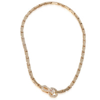 Agrafe Fashion Necklace in 18k Yellow Gold 1.1 CTW