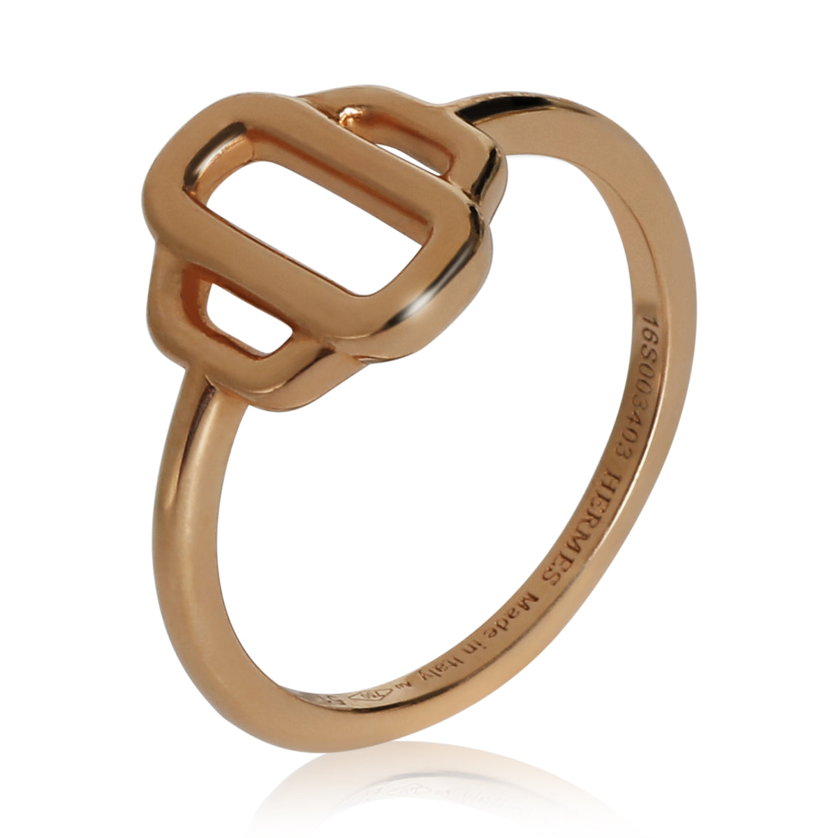 Attelage Ring in 18K Rose Gold