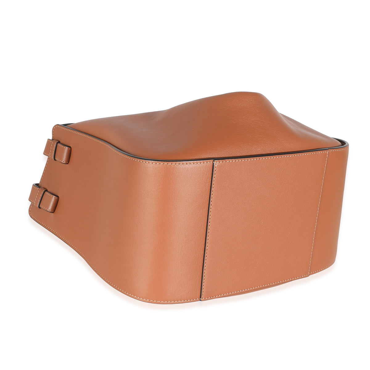 Tan Calfskin Small Hammock Bag