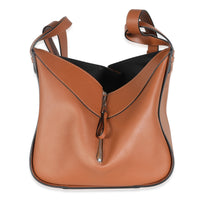 Tan Calfskin Small Hammock Bag