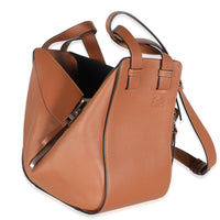 Tan Calfskin Small Hammock Bag