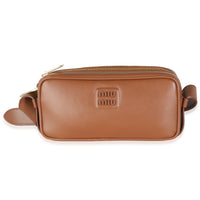 Cognac Calfskin Arcadie Bag