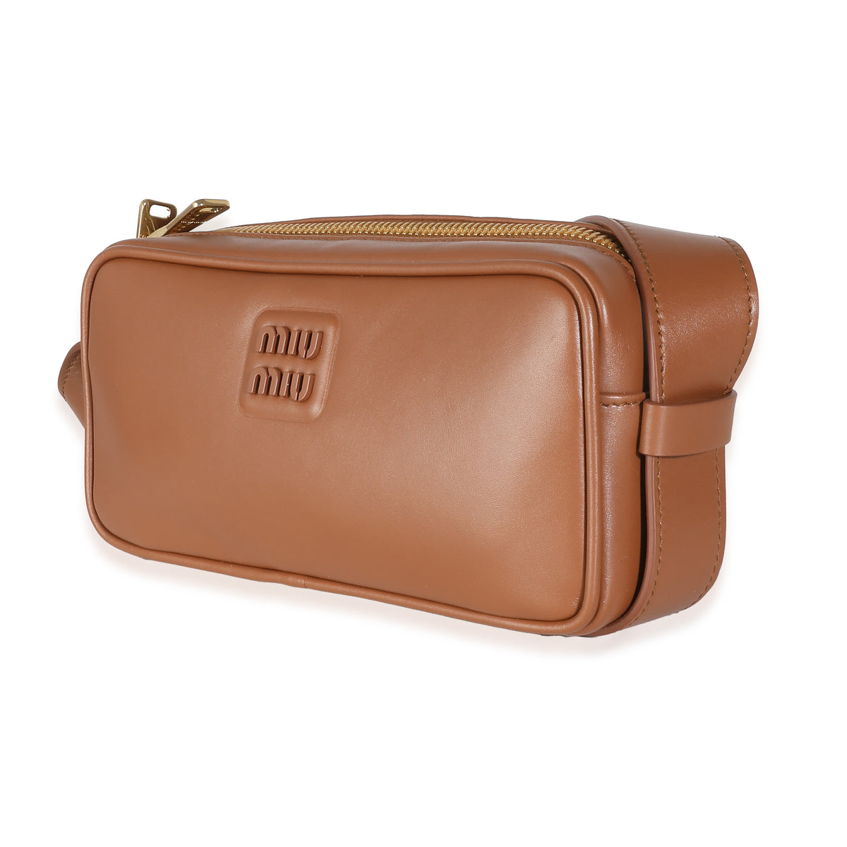 Cognac Calfskin Arcadie Bag