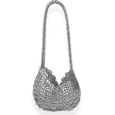 Silver Disc 1969 Moon Chain Bag