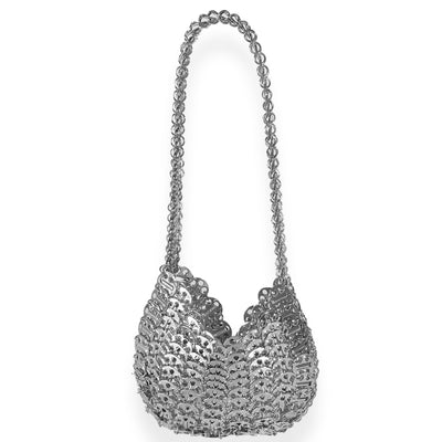 Silver Disc 1969 Moon Chain Bag