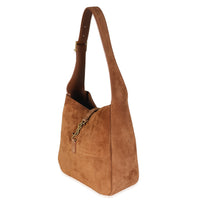 Brown Caramel Suede Le 5 A 7 Soft Hobo