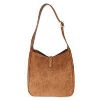 Brown Caramel Suede Le 5 A 7 Soft Hobo