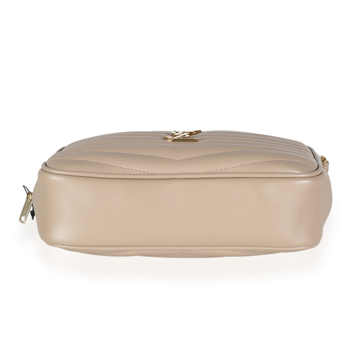 Beige Grain De Poudre Matelasse Monogram Mini Lou Camera Bag