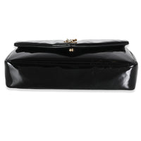 Black Patent Medium Calypso Chain Bag