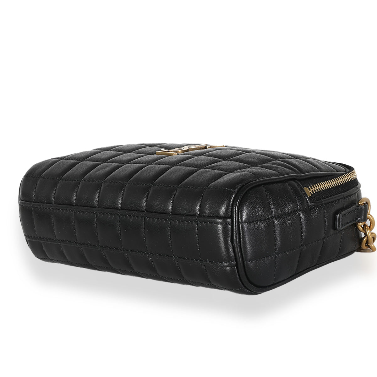 Black Lambskin Cassandre Mini Camera Bag