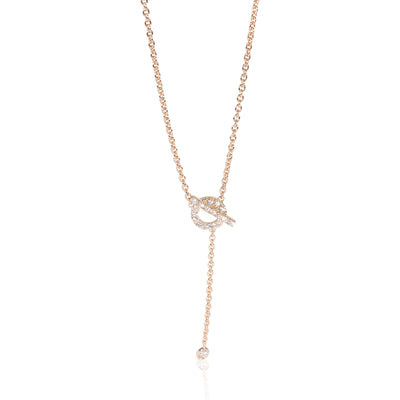 Finesse Pendant in 18K Rose Gold 0.55 CTW