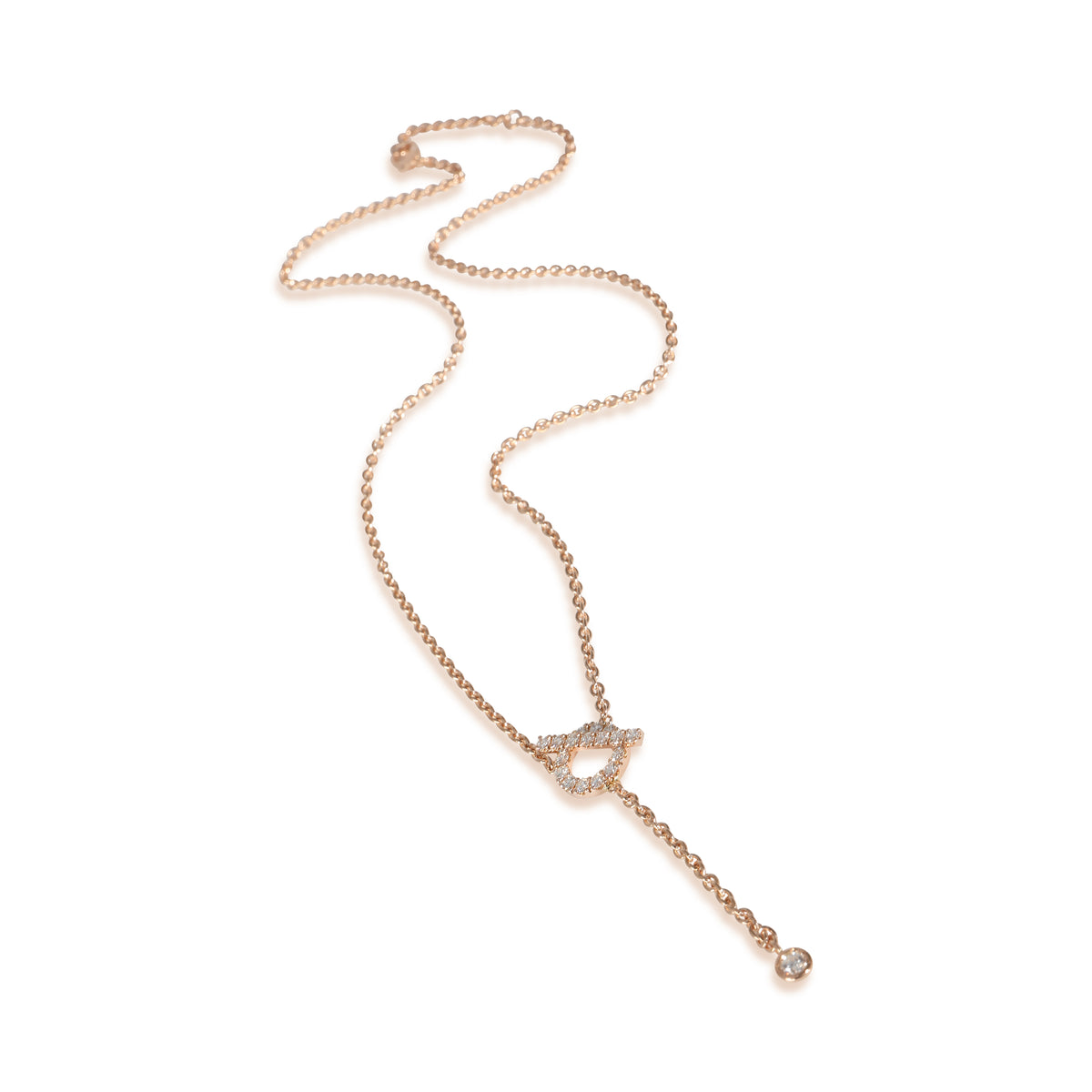 Finesse Pendant in 18K Rose Gold 0.55 CTW