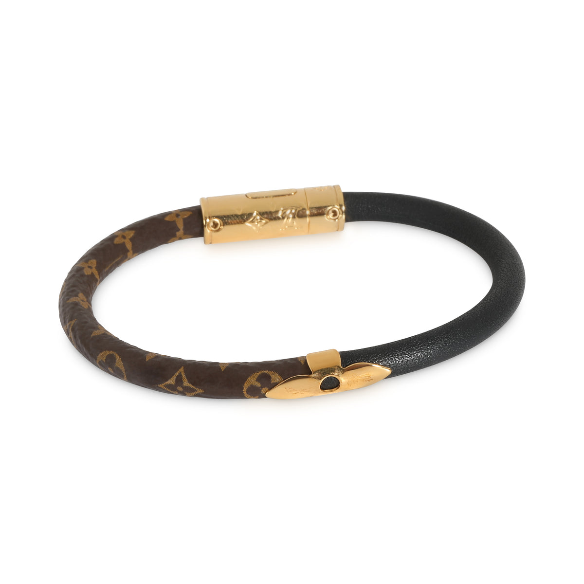 Daily Confidential Leather Bracelet