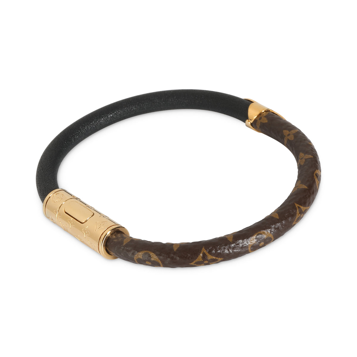 Daily Confidential Leather Bracelet