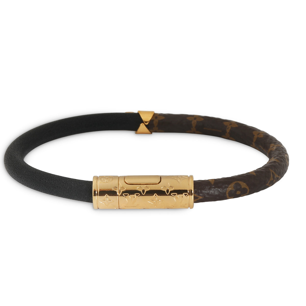 Daily Confidential Leather Bracelet