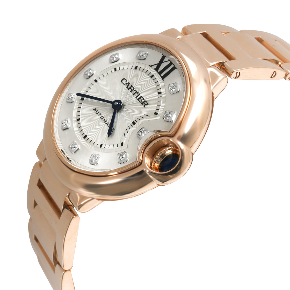 Ballon Bleu de Cartier WE902026 Unisex Watch in 18K Rose Gold