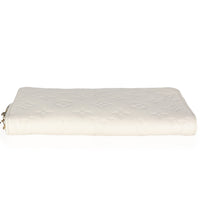 Cream Monogram Empreinte Zippy Wallet