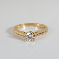 1895 Engagement Ring in 18k Yellow Gold F VVS2 0.5 CTW