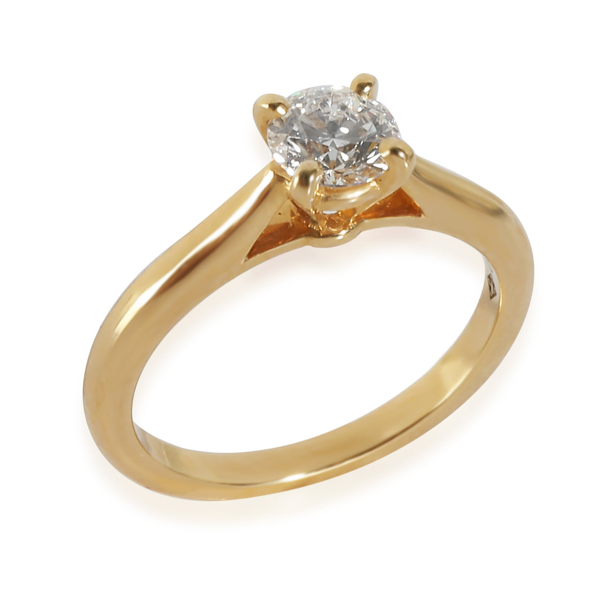 Cartier 1895 Solitaire Diamond Engagement Ring in 18k Yellow Gold