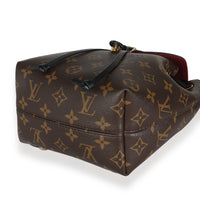 Black Monogram Canvas Montsouris BB