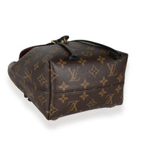 Black Monogram Canvas Montsouris BB