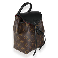 Black Monogram Canvas Montsouris BB