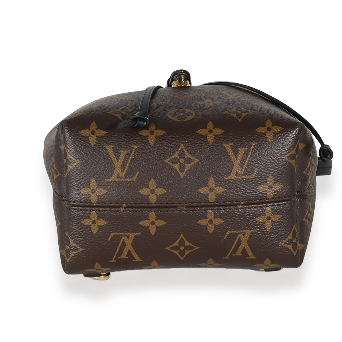 Black Monogram Canvas Montsouris BB