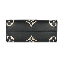 Beige Black Giant Monogram Empreinte Onthego PM