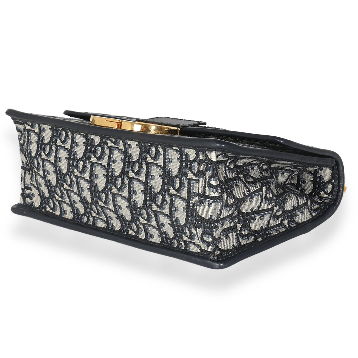 Christian Dior Navy Oblique Jacquard 30 Montaigne Chain Bag Handbag box