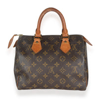 Monogram Canvas Speedy 25