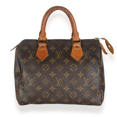 Monogram Canvas Speedy 25