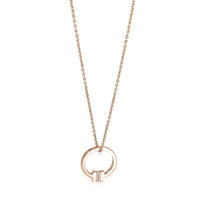 Tiffany T Diamond Pendant in 18k Rose Gold 0.06 CTW