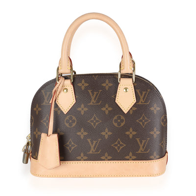 Monogram Canvas Alma BB