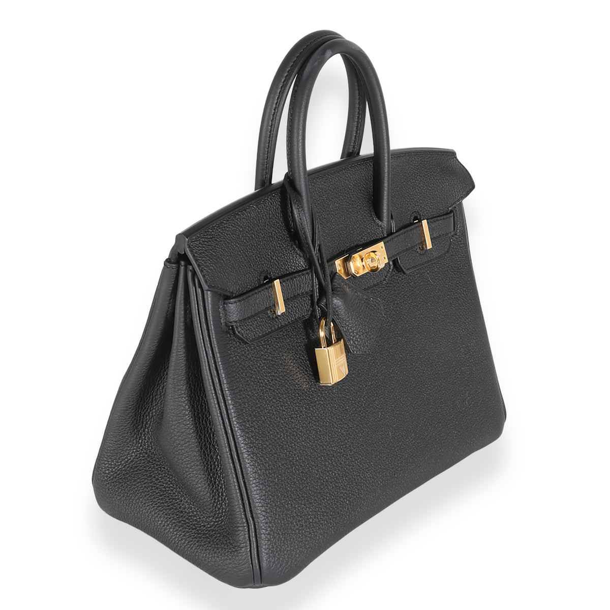 Black Togo Birkin 25 GHW