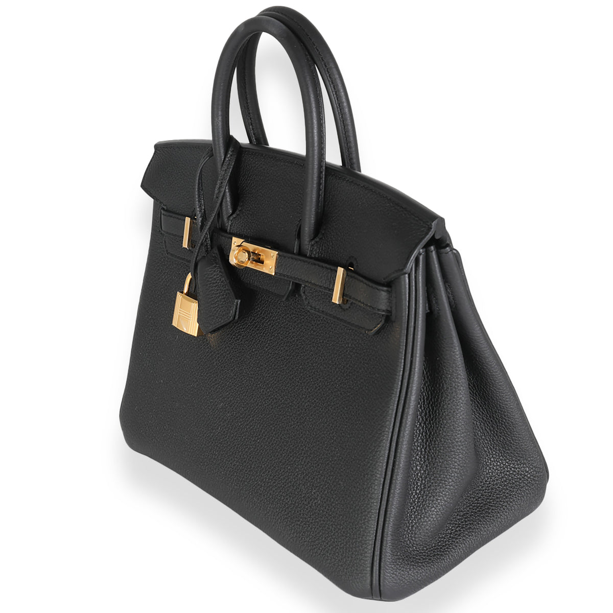 Black Togo Birkin 25 GHW