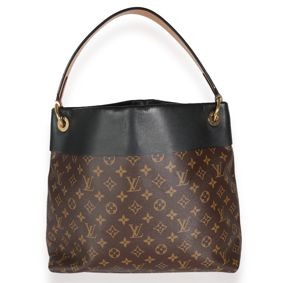 Black Monogram Canvas Tuileries Hobo