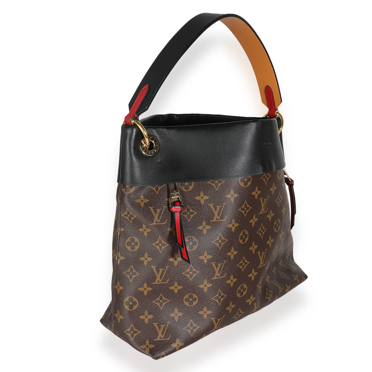 Black Monogram Canvas Tuileries Hobo